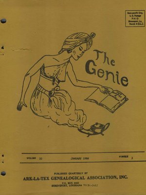 cover image of The Genie - Volume 20